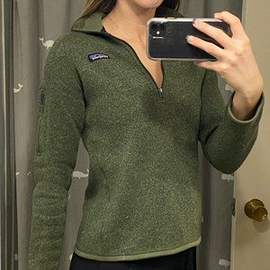 Patagonia Better Sweater 1/4 Zip Industrial Green